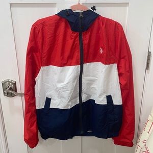USPA hoodie windbreaker